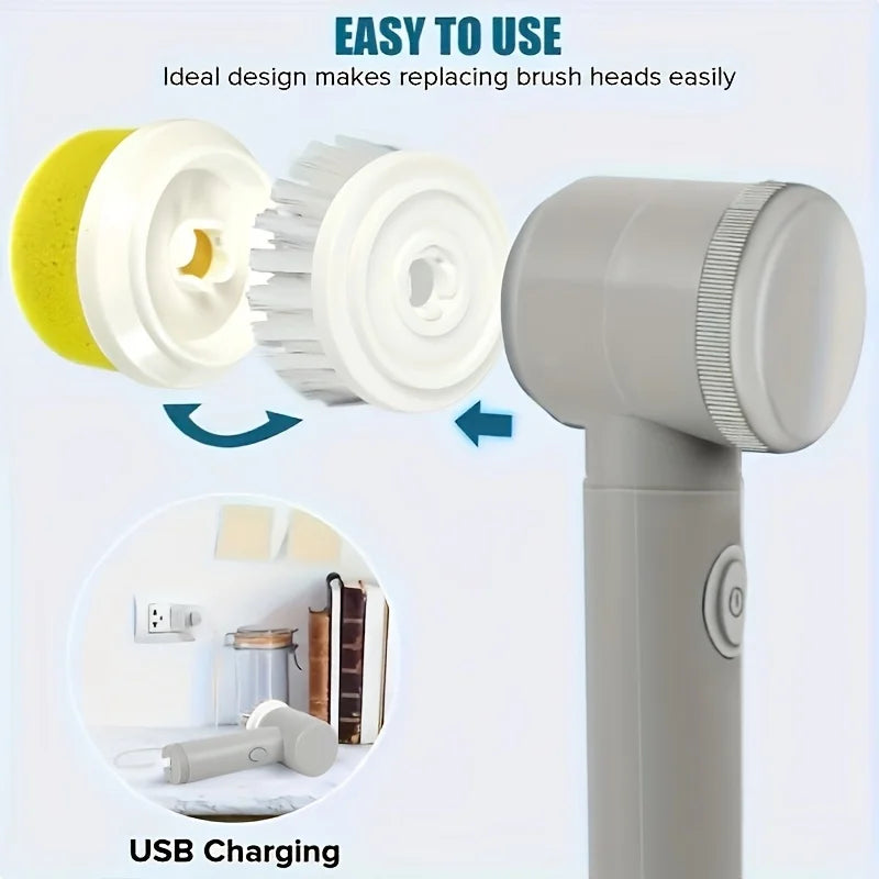 Electric Spin Scrubber