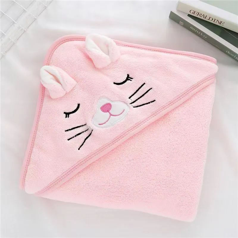 Animal Kids Hooded Bath Towel