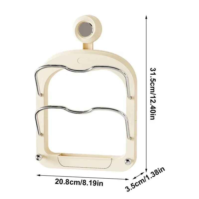 Suction Cup Pot Lid Holder Rack