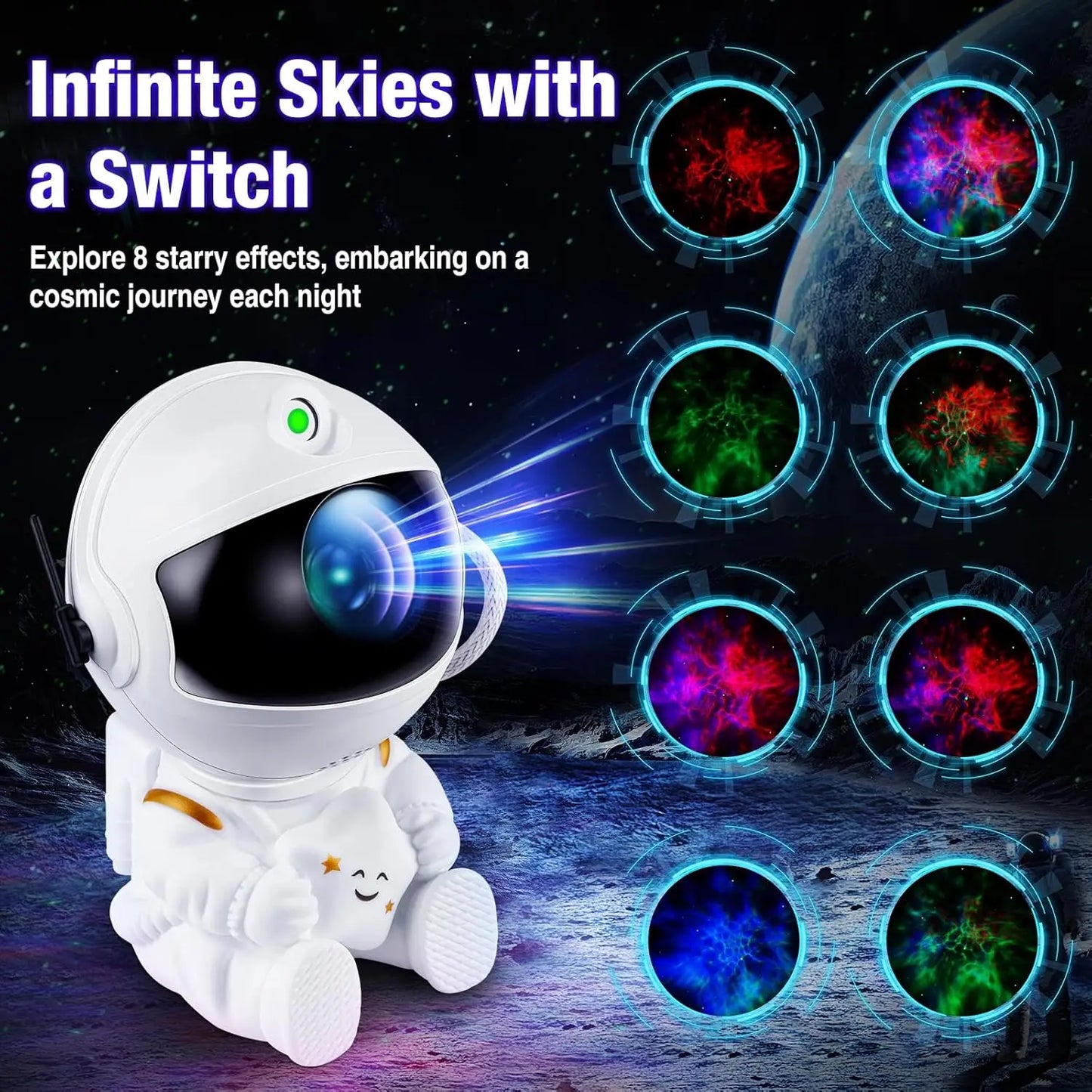 Galaxy Projector LED Night Light