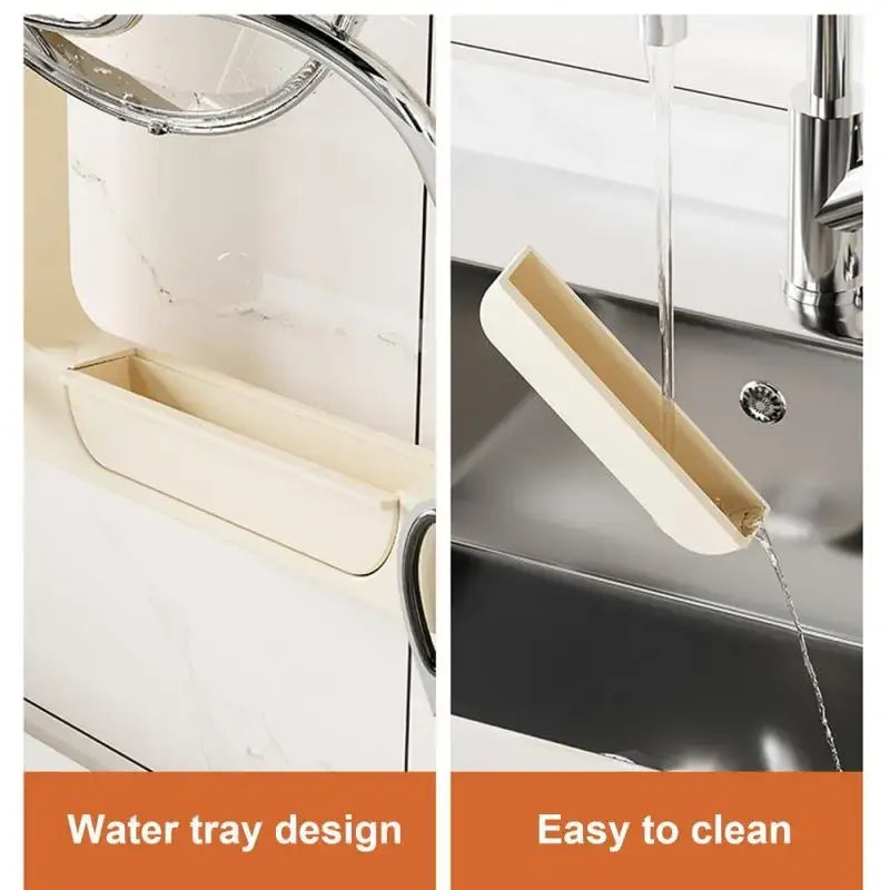 Suction Cup Pot Lid Holder Rack