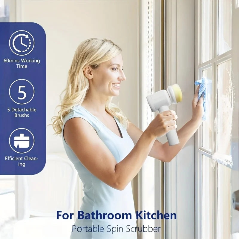 Electric Spin Scrubber